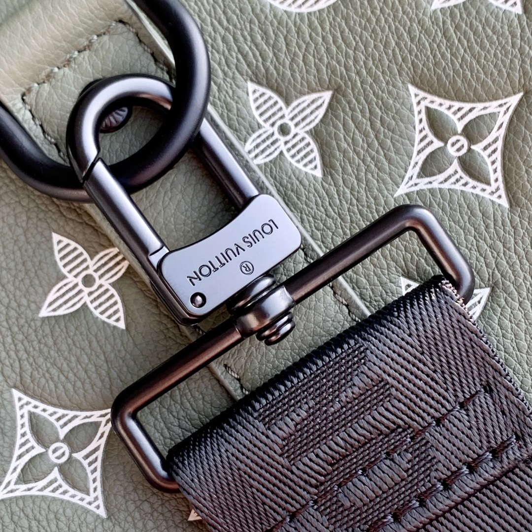 LV M12504 Louis Vuitton Keepall Bandouliere 50 Travel Bag Monogram Shadow - Default Title - View 7