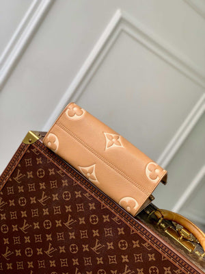 LV M12513 Louis Vuitton Onthego Pm Bag M45779 leather Light Brown - Default Title - View 4