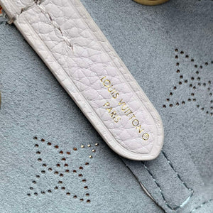LV M12521 Louis Vuitton Pico Bella Mahina Leather Handbag Brume - Default Title - View 8