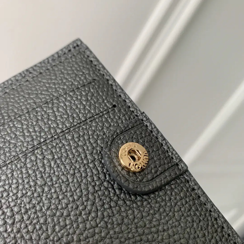 LV M12536 Louis Vuitton Zippy Zippy Coin Purse Monogram Empreinte Gray
