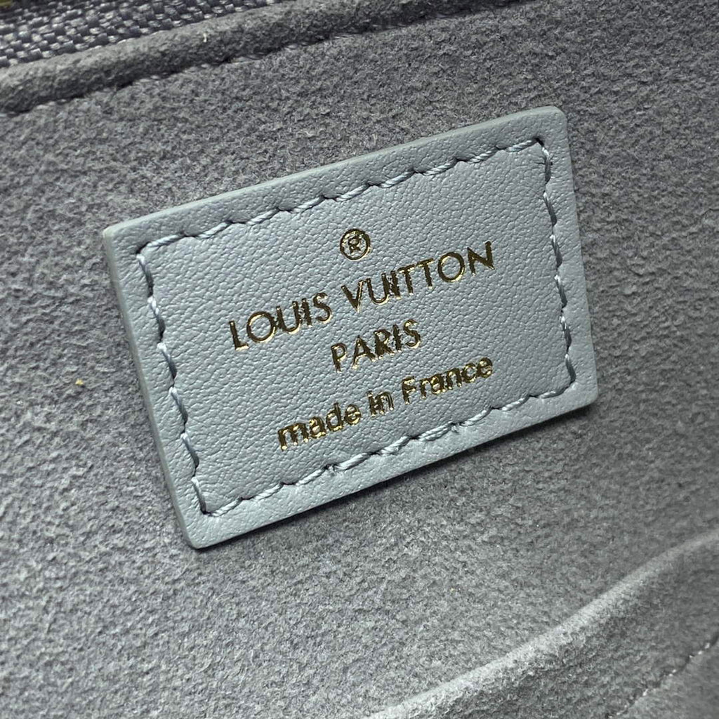 LV M12561 Louis Vuitton Alma BB Calfskin Leather Bag Trianon Gray