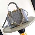 LV M12561 Louis Vuitton New Alma BB Bag Other Leathers Gris Trianon - Default Title - View 1