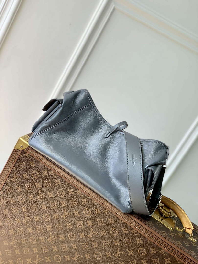 LV M12579 Louis Vuitton CarryAll Cargo PM Bag Trianon Gray
