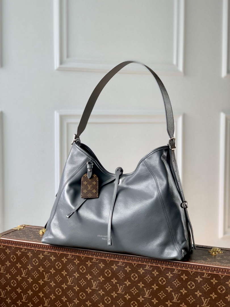 LV M12583 Louis Vuitton CarryAll Dark MM Bag Trianon Gray