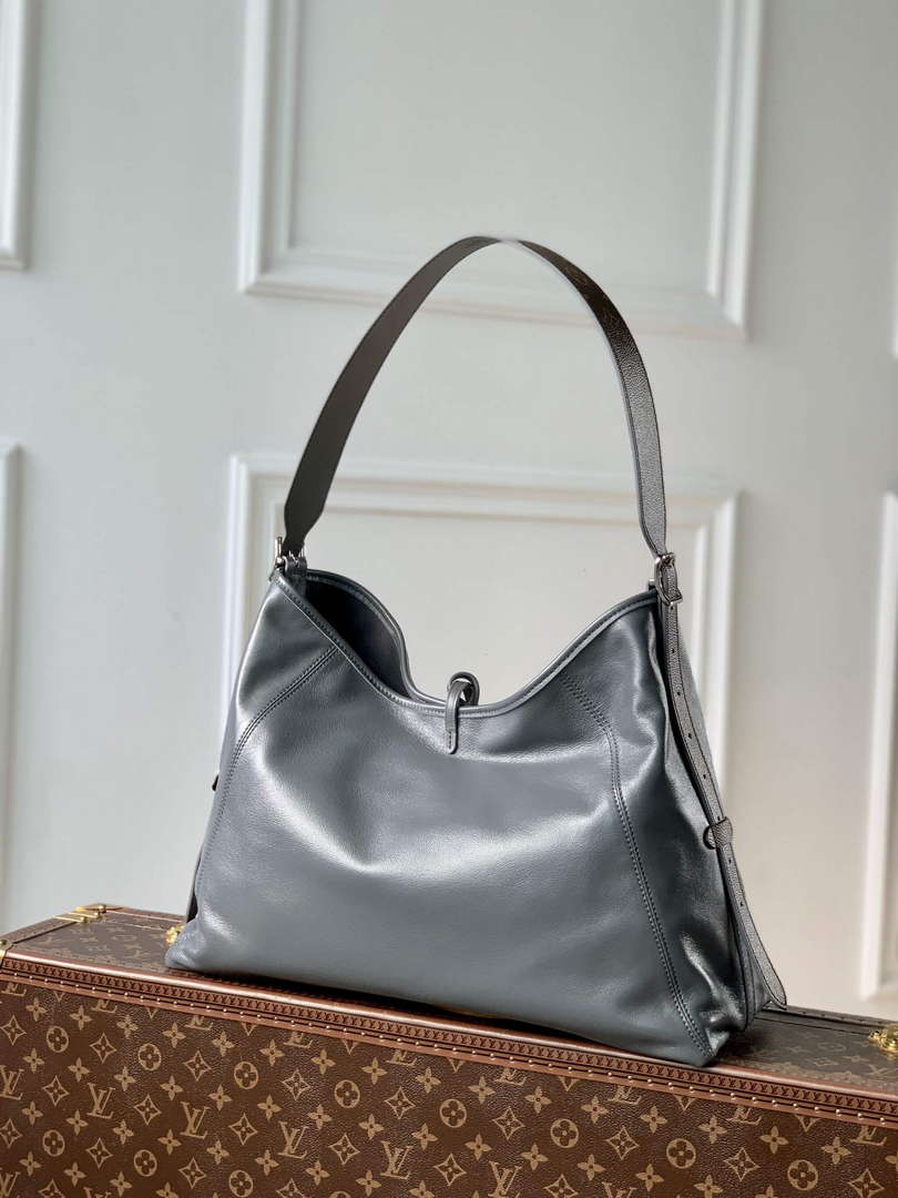 LV M12583 Louis Vuitton CarryAll Dark MM Bag Trianon Gray