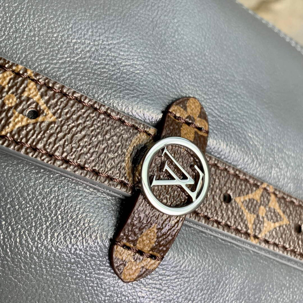 LV M12583 Louis Vuitton CarryAll Dark MM Bag Trianon Gray