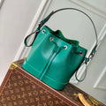 LV M12603 Louis Vuitton No¨¦ BB Bucket Bag Borneo Green - Default Title - View 1