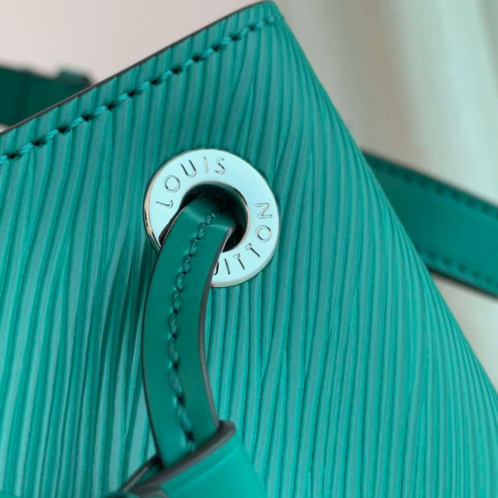 LV M12603 Louis Vuitton No¨¦ BB Bucket Bag Borneo Green