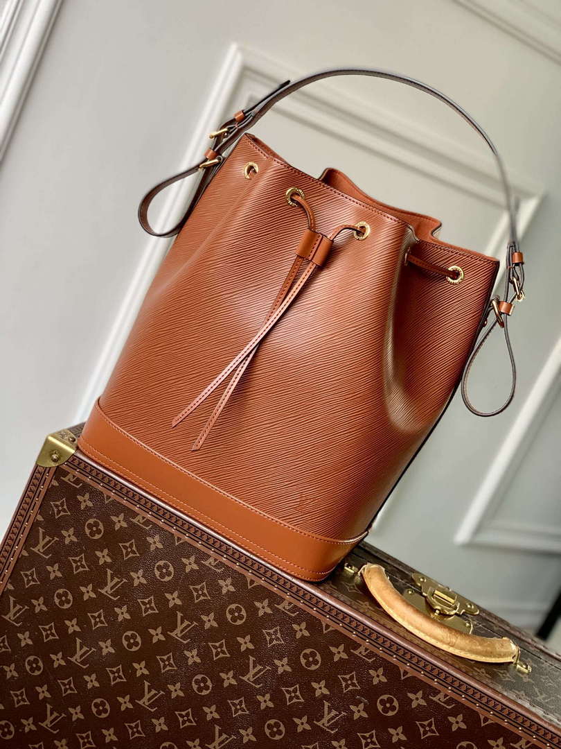 LV M12604 Louis Vuitton No¨¦ MM Bucket Bag Kenyan Fauve