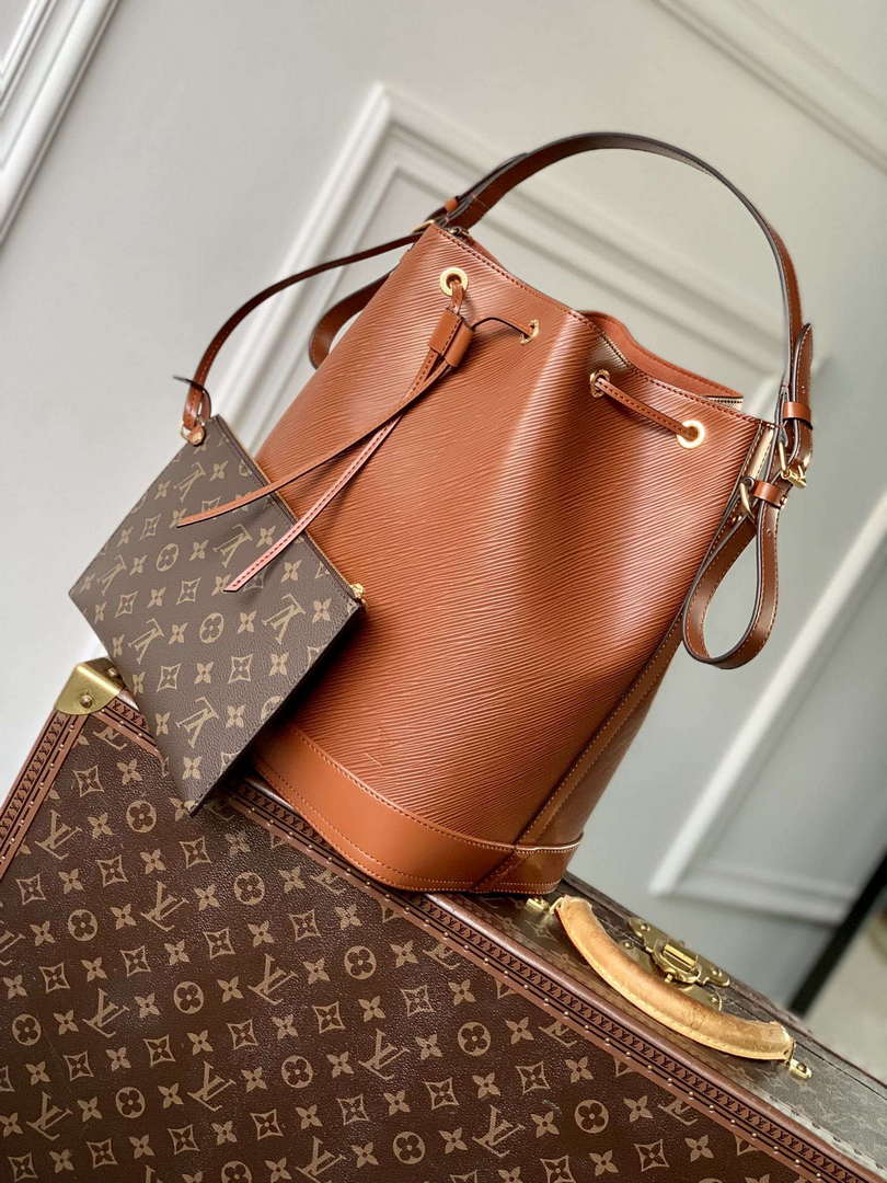 LV M12604 Louis Vuitton No¨¦ MM Bucket Bag Kenyan Fauve - Default Title - View 2