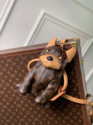 LV M12617 Louis Vuitton Pooch Bag Monogram coated canvas - Default Title - View 11