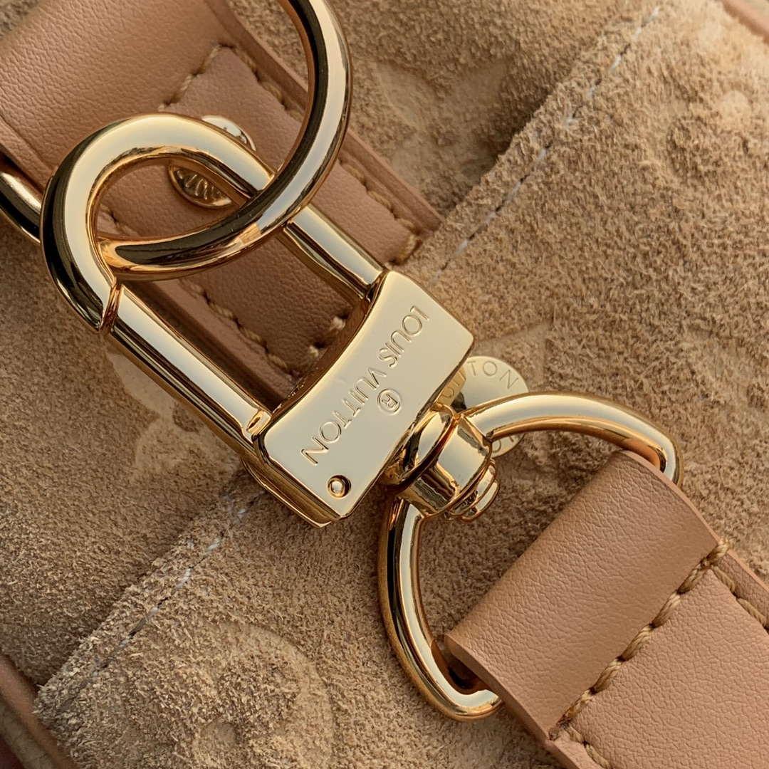 LV M12627 Louis Vuitton Keepall Bandouliere 25 Bag Beige - Default Title - View 5