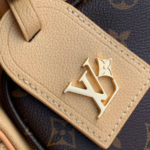 LV M12627 Louis Vuitton Keepall Bandouliere 25 Bag Beige - Default Title - View 6