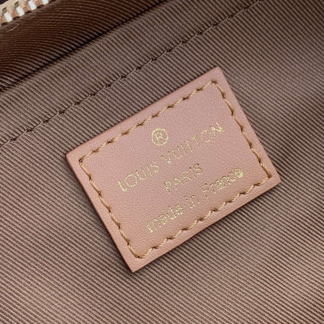 LV M12627 Louis Vuitton Keepall Bandouliere 25 Bag Beige