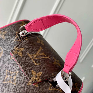 LV M12641 Louis Vuitton Locker Dopp Kit Taurillon Monogram Rose Red - Default Title - View 6