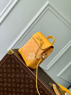 LV M12655 Louis Vuitton Nano Steamer Bag Yellow - Default Title - View 2