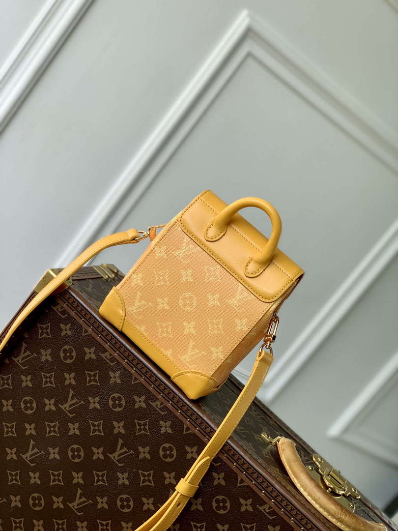 LV M12655 Louis Vuitton Nano Steamer Bag Yellow - Default Title - View 3