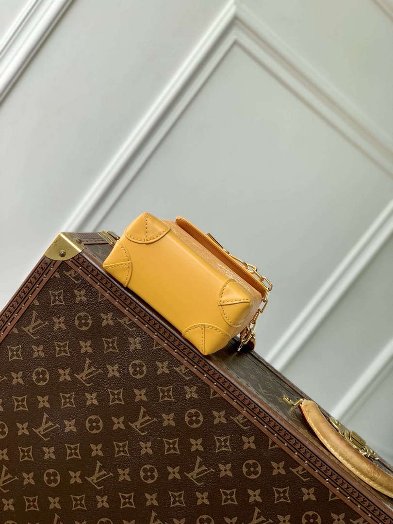 LV M12655 Louis Vuitton Nano Steamer Bag Yellow