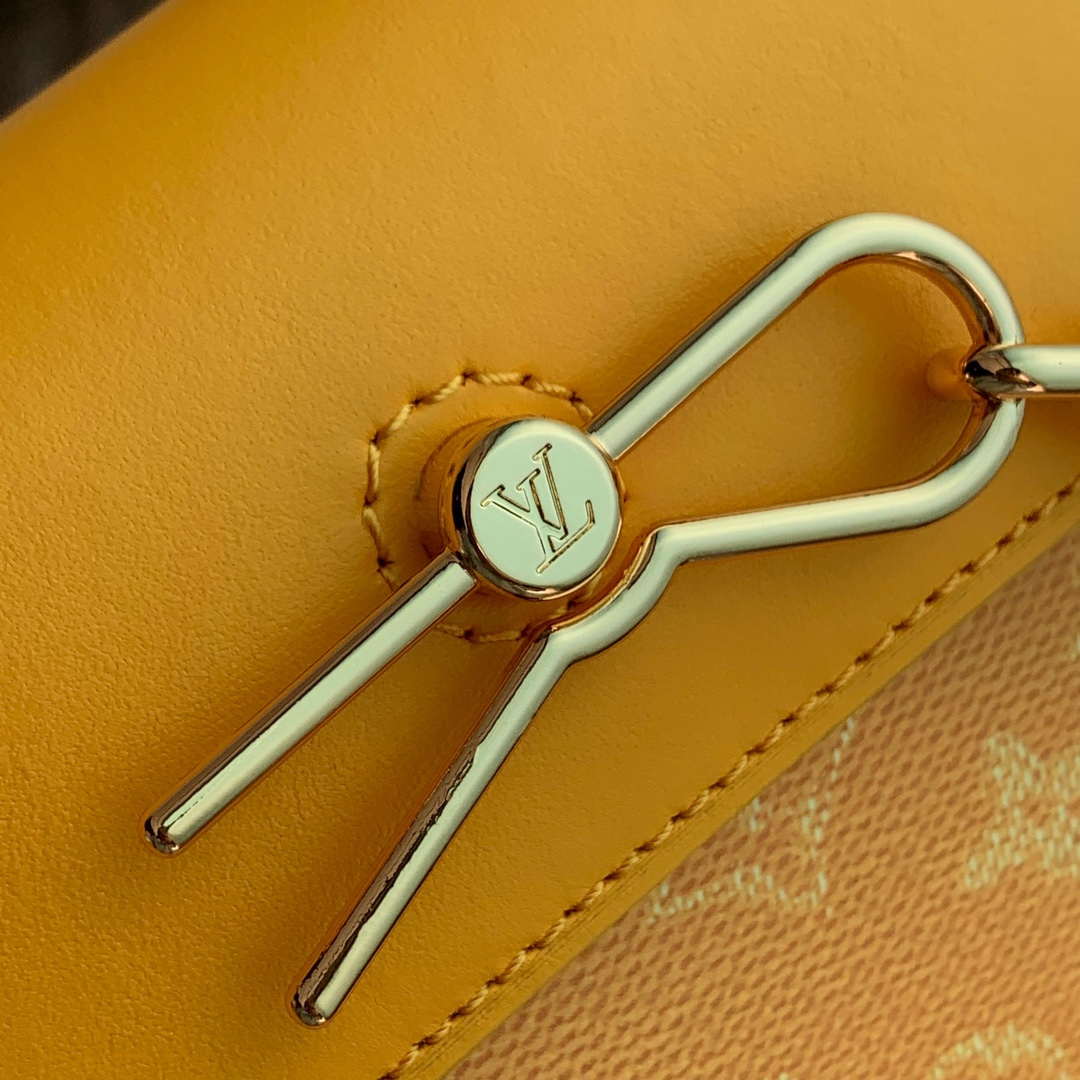 LV M12655 Louis Vuitton Nano Steamer Bag Yellow