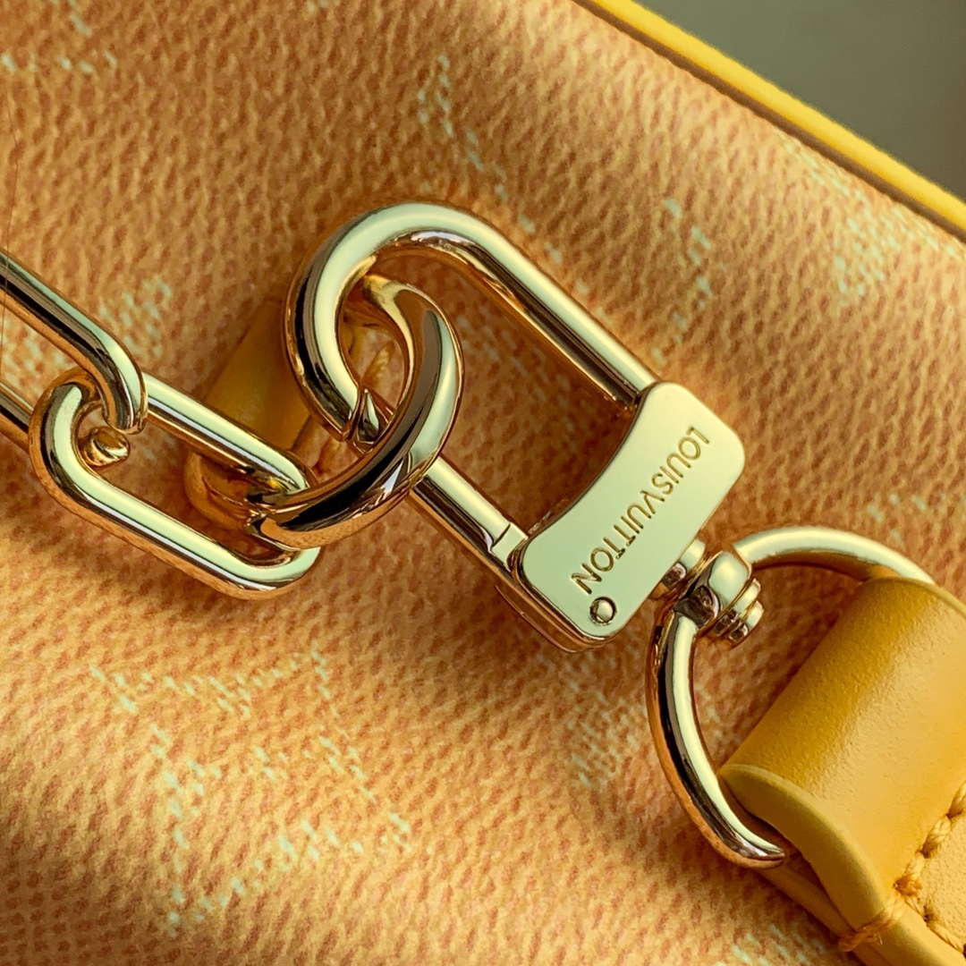LV M12655 Louis Vuitton Nano Steamer Bag Yellow - Default Title - View 6