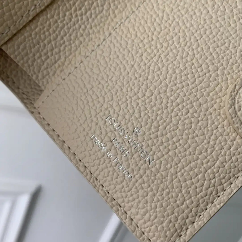 LV M12674 Louis Vuitton Zippy Zippy Coin Purse Monogram Empreinte Beige