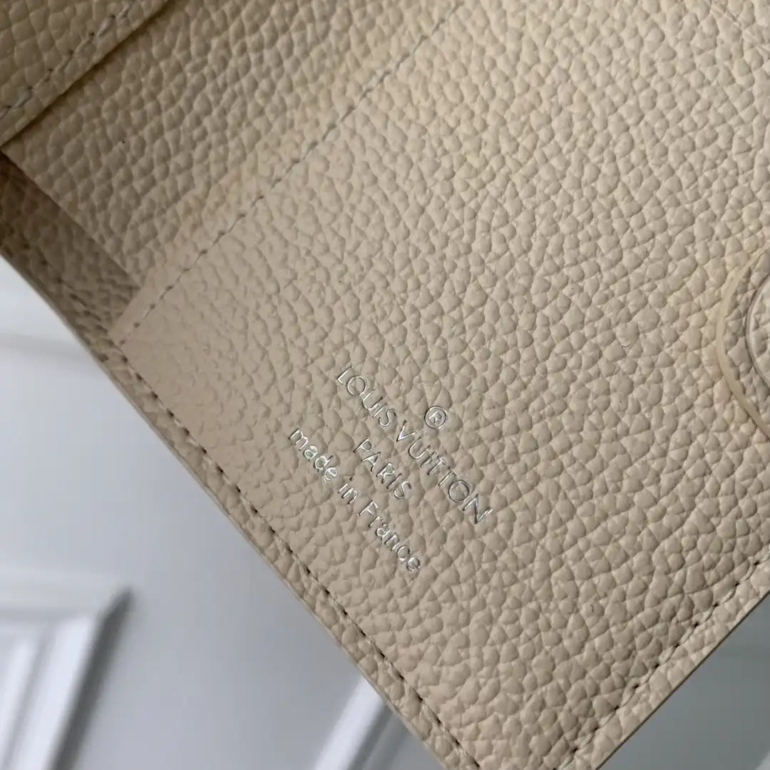 LV M12674 Louis Vuitton Zippy Zippy Coin Purse Monogram Empreinte Beige