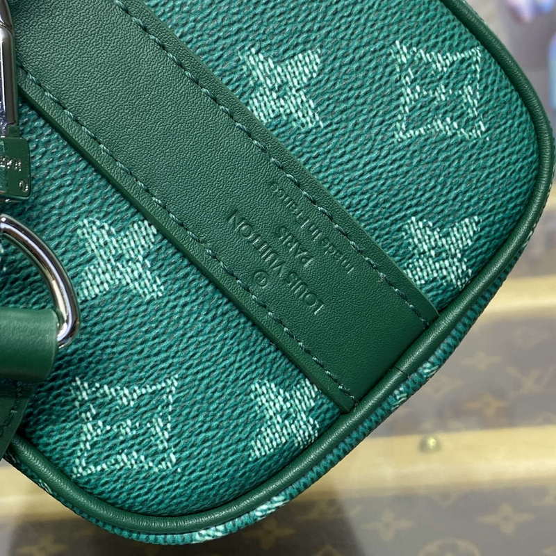 LV M12684 Louis Vuitton Keepall Bandouliere 25 City Bag Green