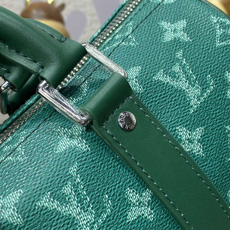 LV M12684 Louis Vuitton Keepall Bandouliere 25 City Bag Green
