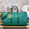 LV M12687 Louis Vuitton Keepall Bandouliere 50 City Bag Green