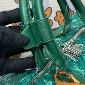 LV M12687 Louis Vuitton Keepall Bandouliere 50 City Bag Green - Default Title - View 7