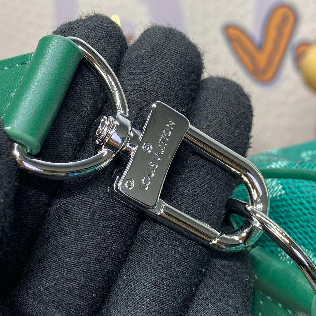 LV M12687 Louis Vuitton Keepall Bandouliere 50 City Bag Green