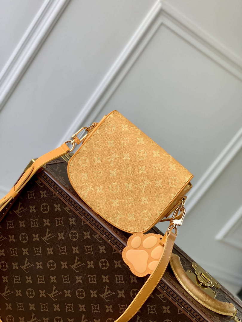 LV M12694 Louis Vuitton Montsouris Messenger Bag Yellow