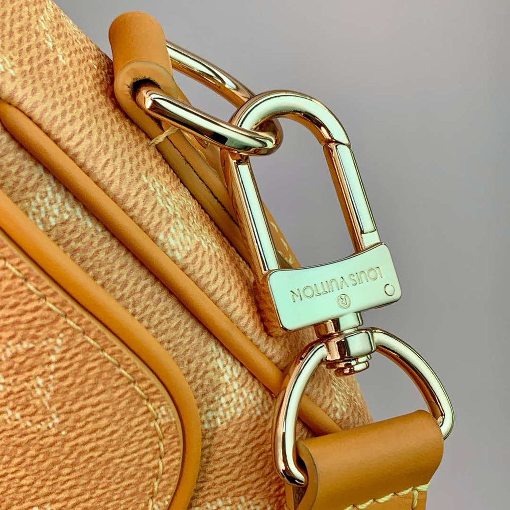 LV M12694 Louis Vuitton Montsouris Messenger Bag Yellow