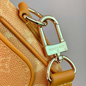 LV M12694 Louis Vuitton Montsouris Messenger Bag Yellow - Default Title - View 6