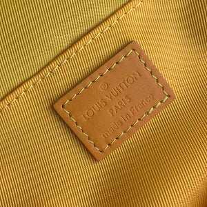 LV M12694 Louis Vuitton Montsouris Messenger Bag Yellow - Default Title - View 8
