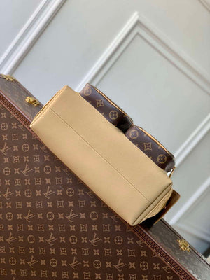 LV M12697 Louis Vuitton Hobo Cargo Bag Beige - Default Title - View 4
