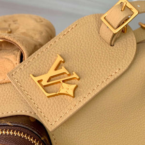 LV M12697 Louis Vuitton Hobo Cargo Bag Beige - Default Title - View 5