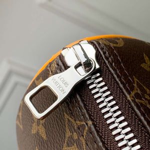 LV M12733 Louis Vuitton Keepall Bandouliere 25 Bag Safran Yellow - Default Title - View 7