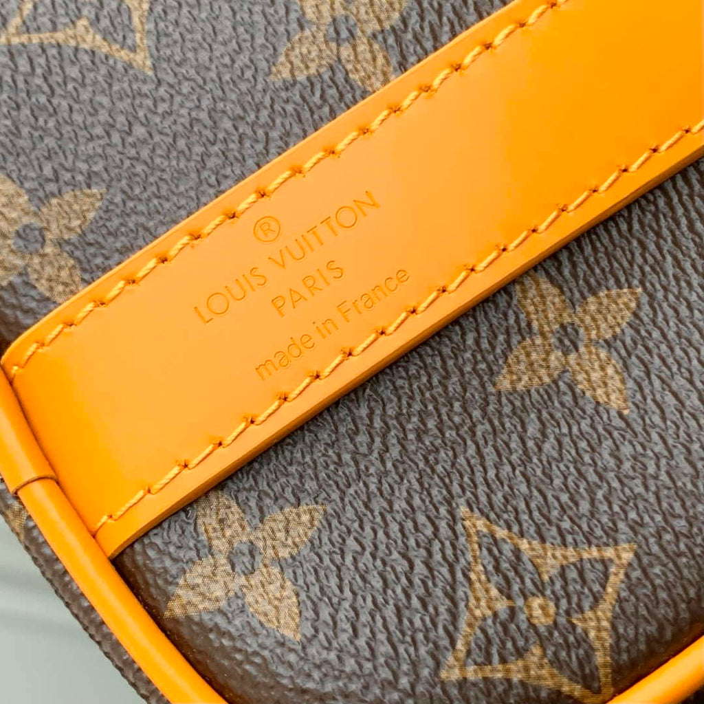 LV M12733 Louis Vuitton Keepall Bandouliere 25 Bag Safran Yellow