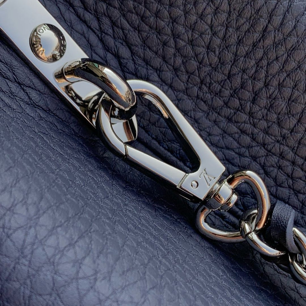 LV M12751 Louis Vuitton Capucines Mini Bag Blue
