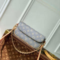 LV M12778 Louis Vuitton Wallet on Chain Ivy Bag Trianon Gray - Default Title - View 1