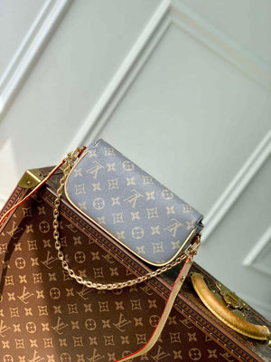 LV M12778 Louis Vuitton Wallet on Chain Ivy Bag Trianon Gray - Default Title - View 3