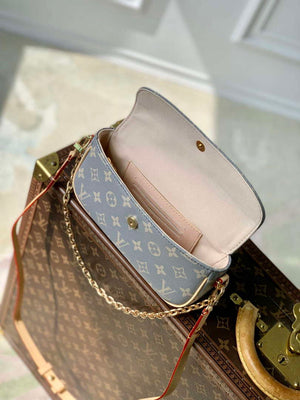 LV M12778 Louis Vuitton Wallet on Chain Ivy Bag Trianon Gray - Default Title - View 9
