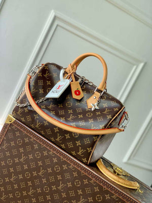 LV M12803 Louis Vuitton 57th Street NYC Speedy Soft 30 Bag - Default Title - View 1