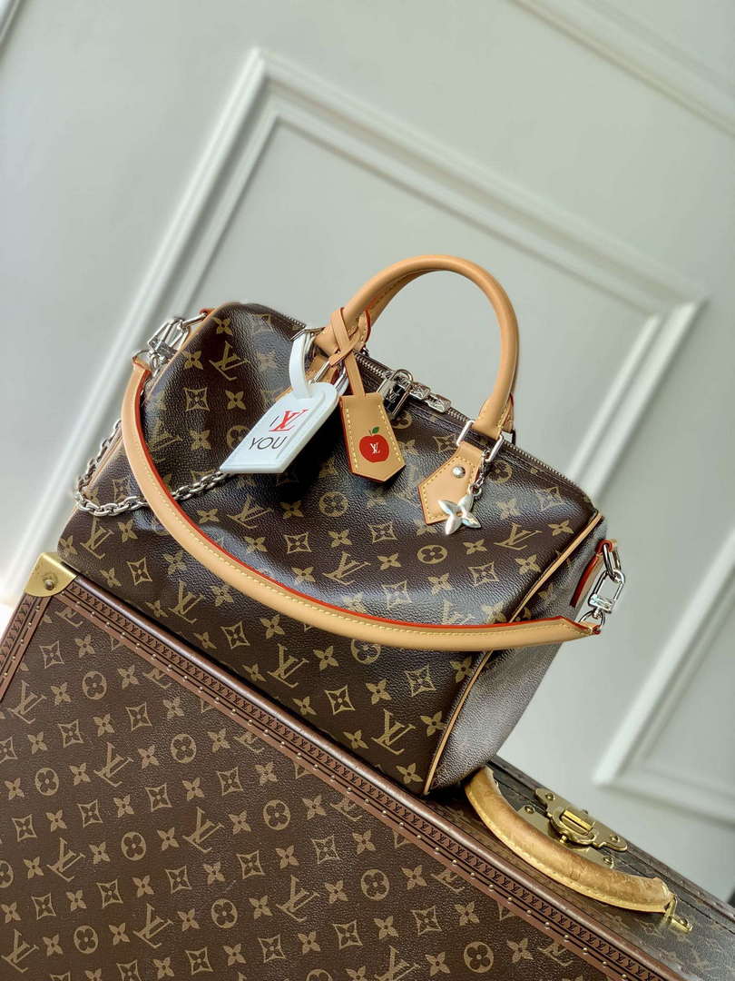 LV M12803 Louis Vuitton 57th Street NYC Speedy Soft 30 Bag - Default Title - View 1