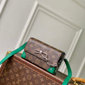 LV M12808 Louis Vuitton Steamer Wearable Wallet Borneo Green