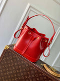 LV M12847 Louis Vuitton No¨¦ BB Bucket Bag Red