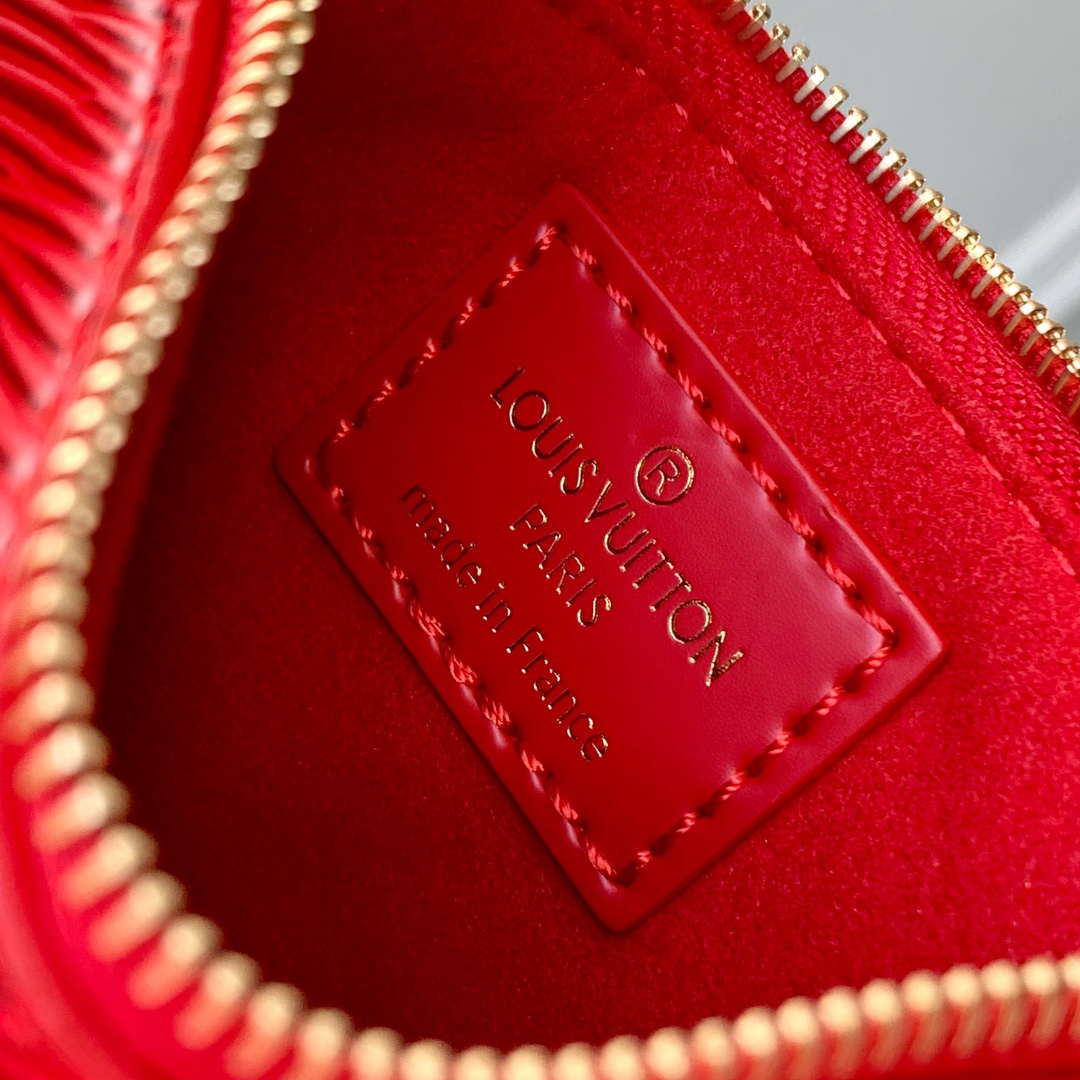 LV M12847 Louis Vuitton No¨¦ BB Bucket Bag Red