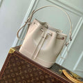 LV M12848 Louis Vuitton No¨¦ BB Bucket Bag Quartz White - Default Title - View 1