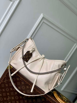 LV M12919 Louis Vuitton CarryAll Cargo Vibe PM Bag Vanilla - Default Title - View 1